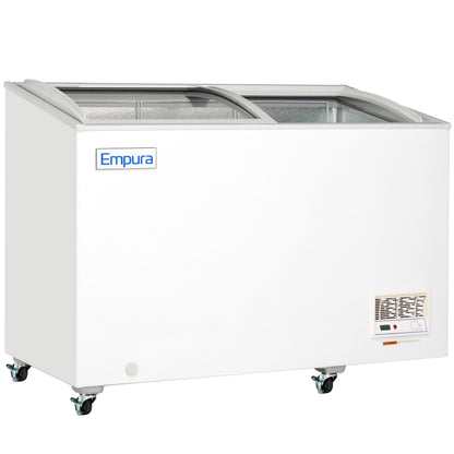 47" Commercial Curved Top Display Freezer - 9.7 cu. ft. Capacity