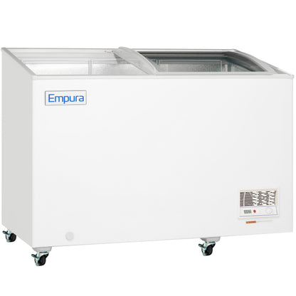 47" Commercial Curved Top Display Freezer - 9.7 cu. ft. Capacity