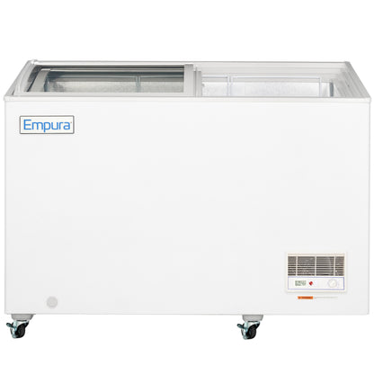 47" Commercial Curved Top Display Freezer - 9.7 cu. ft. Capacity