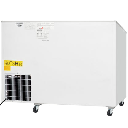 47" Commercial Curved Top Display Freezer - 9.7 cu. ft. Capacity