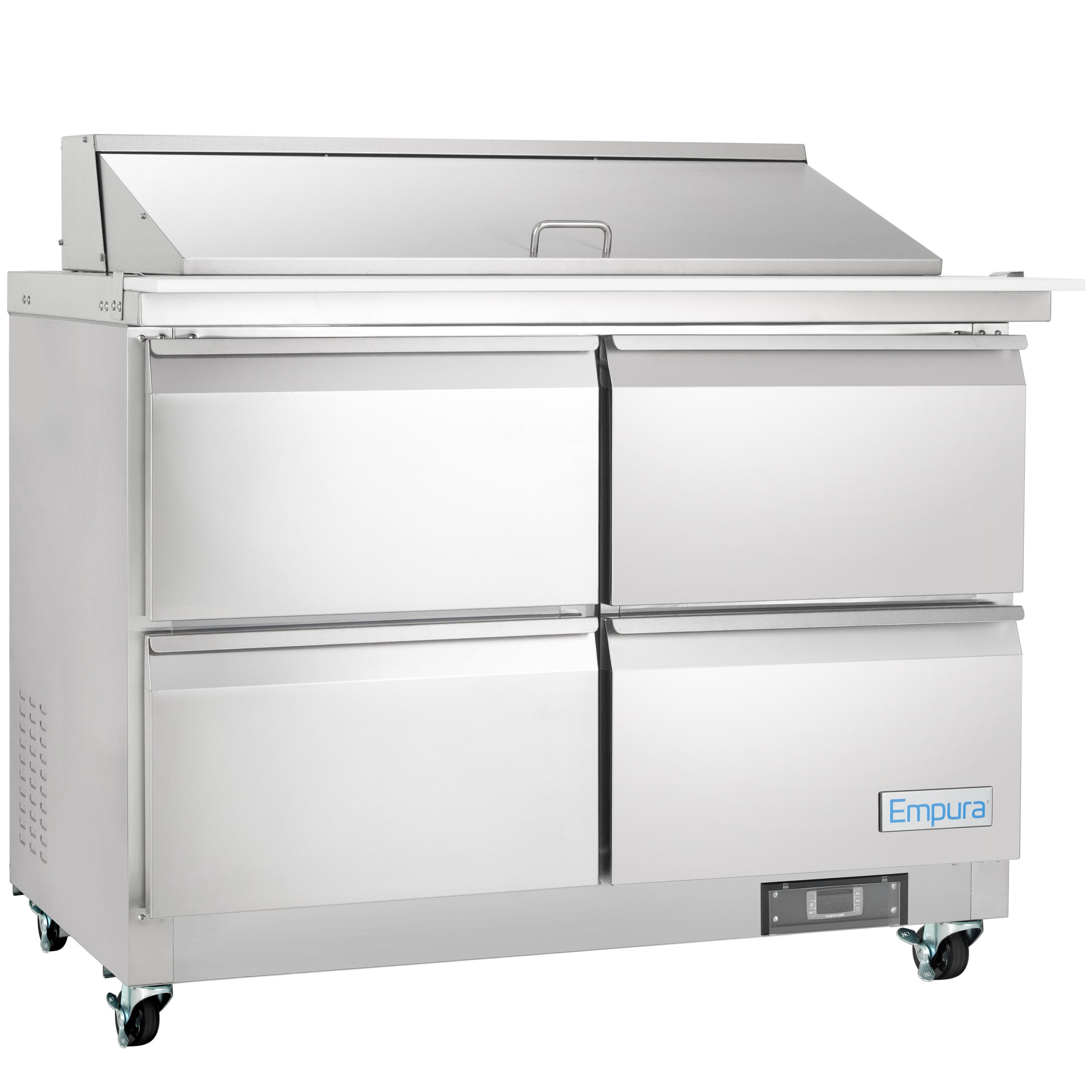 48" 4 Drawer Commercial Mega Top Refrigerated Sandwich and Salad Prep Table