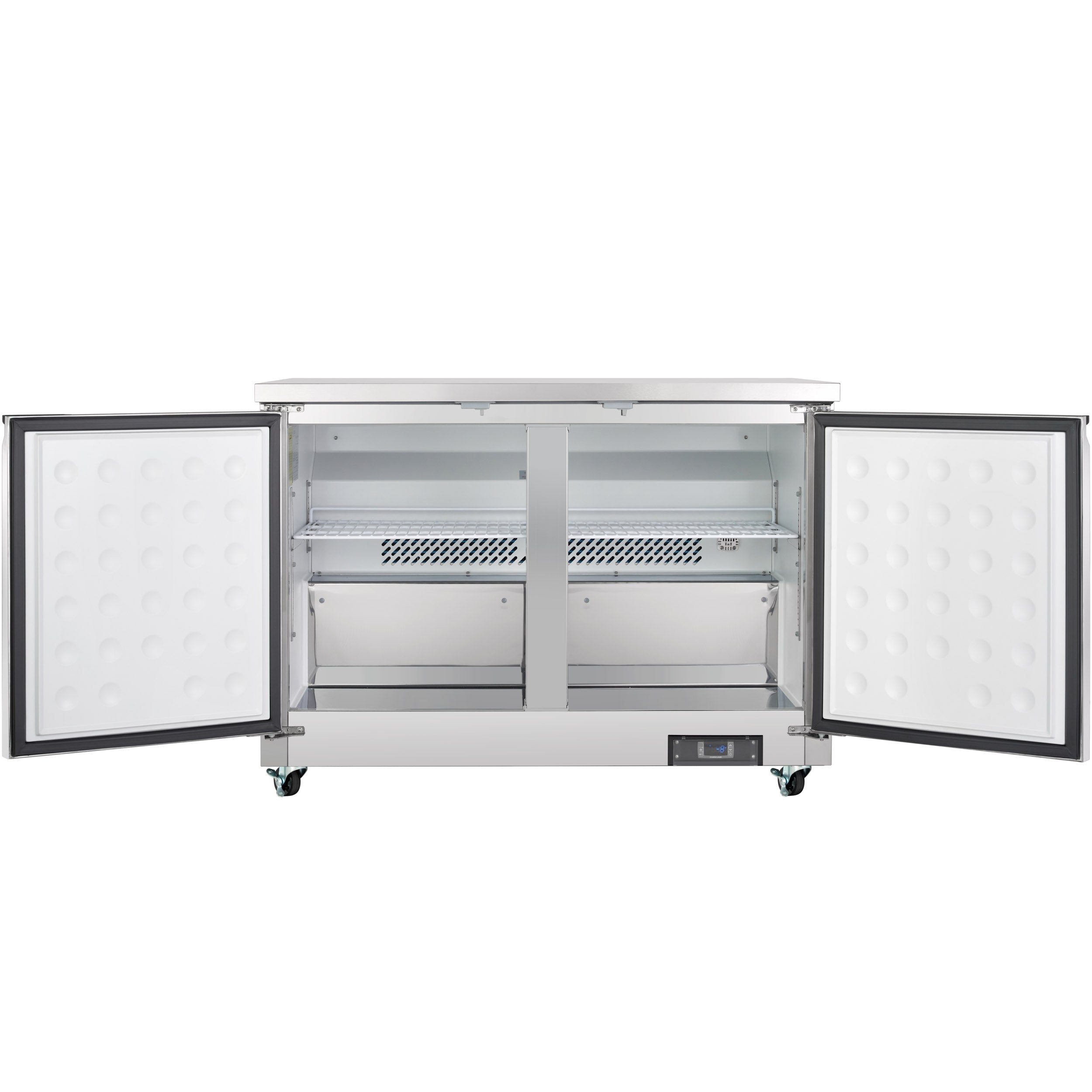 48" Two Door Commercial Undercounter Reach-In Freezer