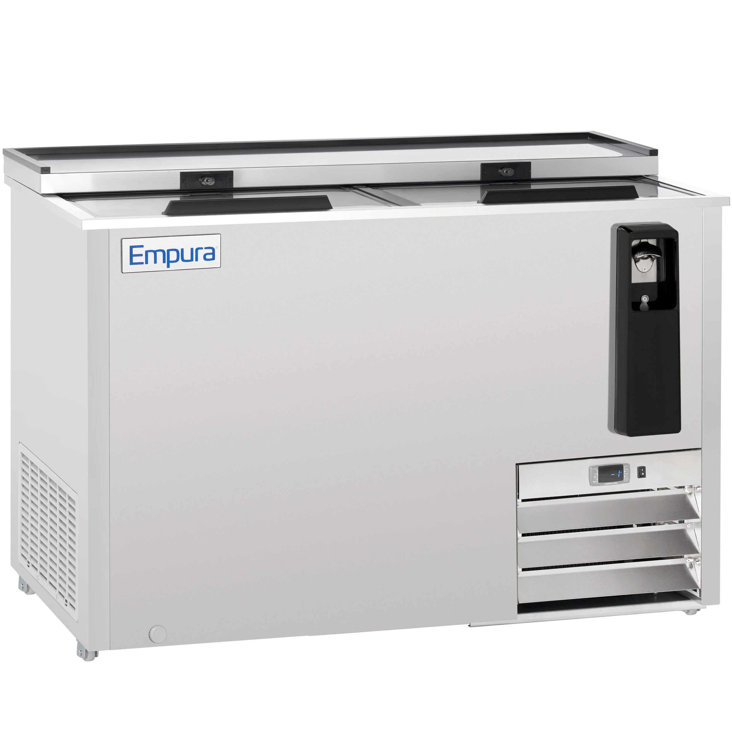 49" Stainless Steel Commercial Horizontal Bottle Cooler
