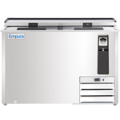 49" Stainless Steel Commercial Horizontal Bottle Cooler