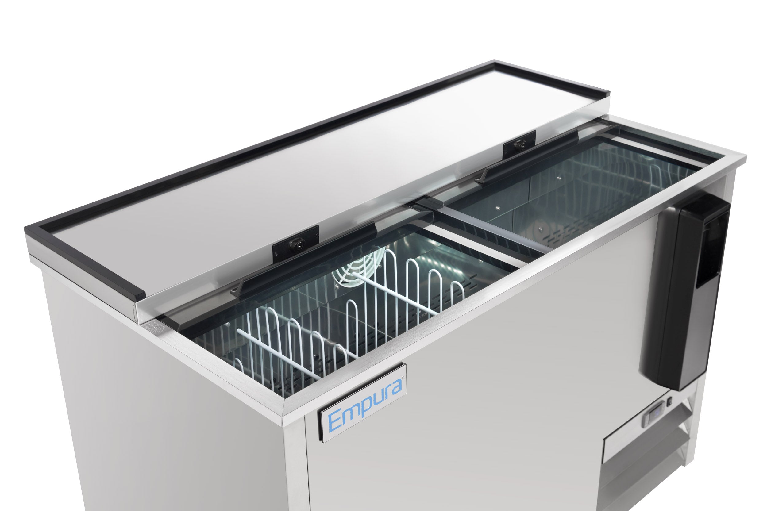 49" Stainless Steel Commercial Horizontal Bottle Cooler