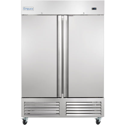 54" Commercial 2 Door Reach-In Refrigerator