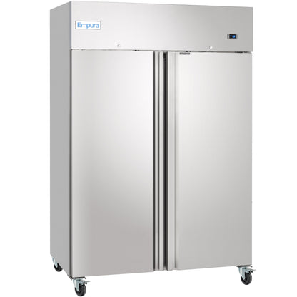 54" Commercial Stainless Steel 2 Door Reach-In Refrigerator