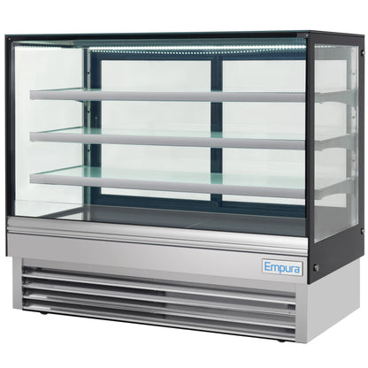59" Stainless Steel Refrigerated Commercial Bakery Display Case