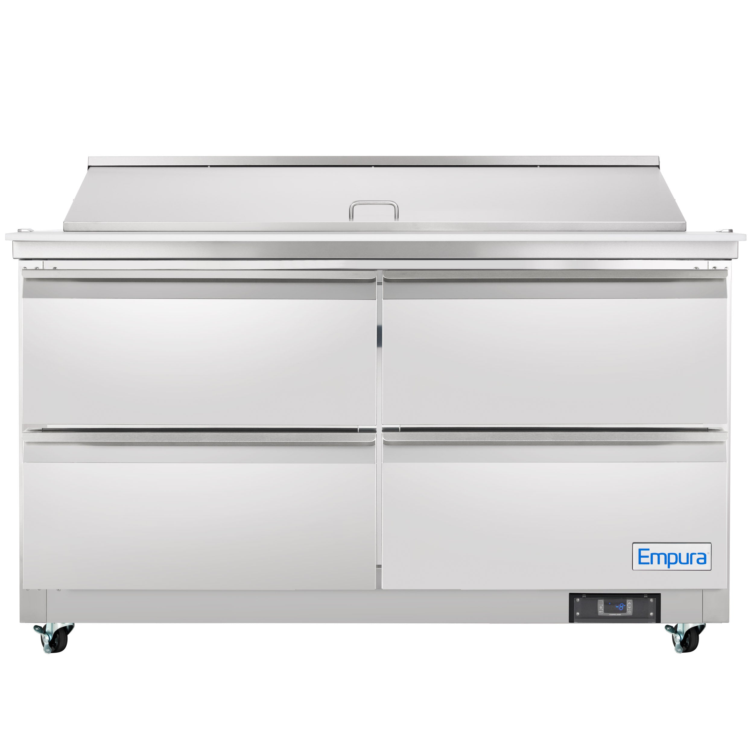 61" 4 Drawer Commercial Mega Top Refrigerated Sandwich and Salad Prep Table