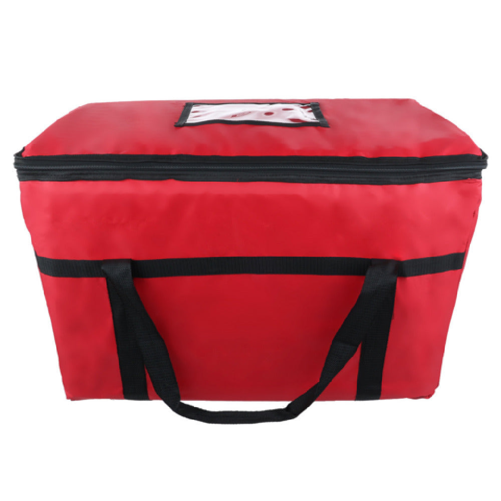 3.97" Red Insulated Carrier Nylon with Carrying Straps