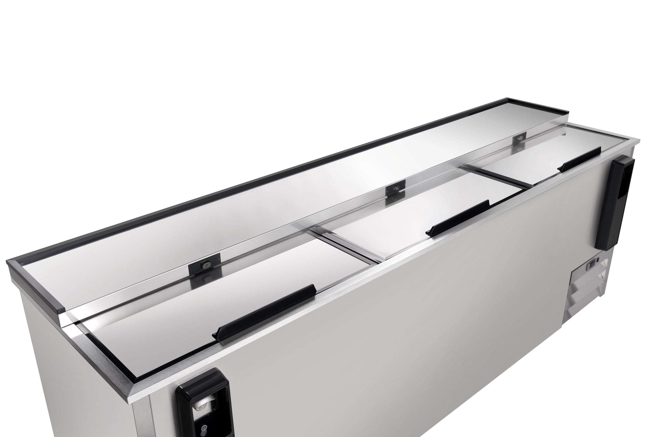 95" Stainless Steel Commercial Horizontal Bottle Cooler