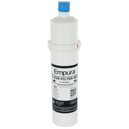 Retrofit Water Filter Cartridge for Everpure® Systems – 1.67 GPM, 0.5 Micron, Scale Inhibitor, Fast-Fit Design, 800 lbs Daily Output, NSF