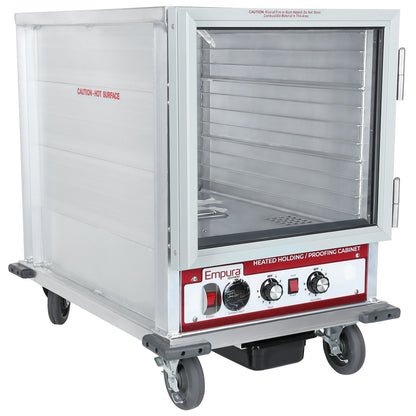 Half Size Commercial Heated Holding / Proofing Cabinet with Clear Door - 120V Heated Holding Proofing Cabinet, Mobile Empura