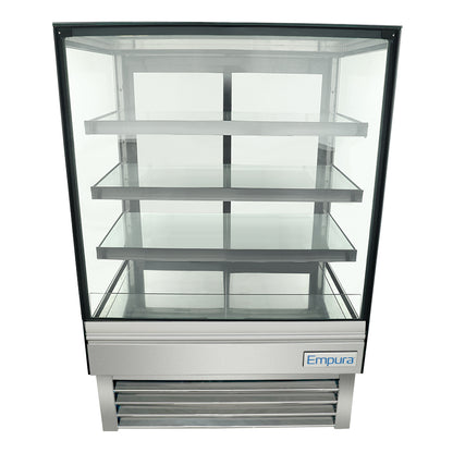 35" Stainless Steel Refrigerated Commercial Bakery Display Case