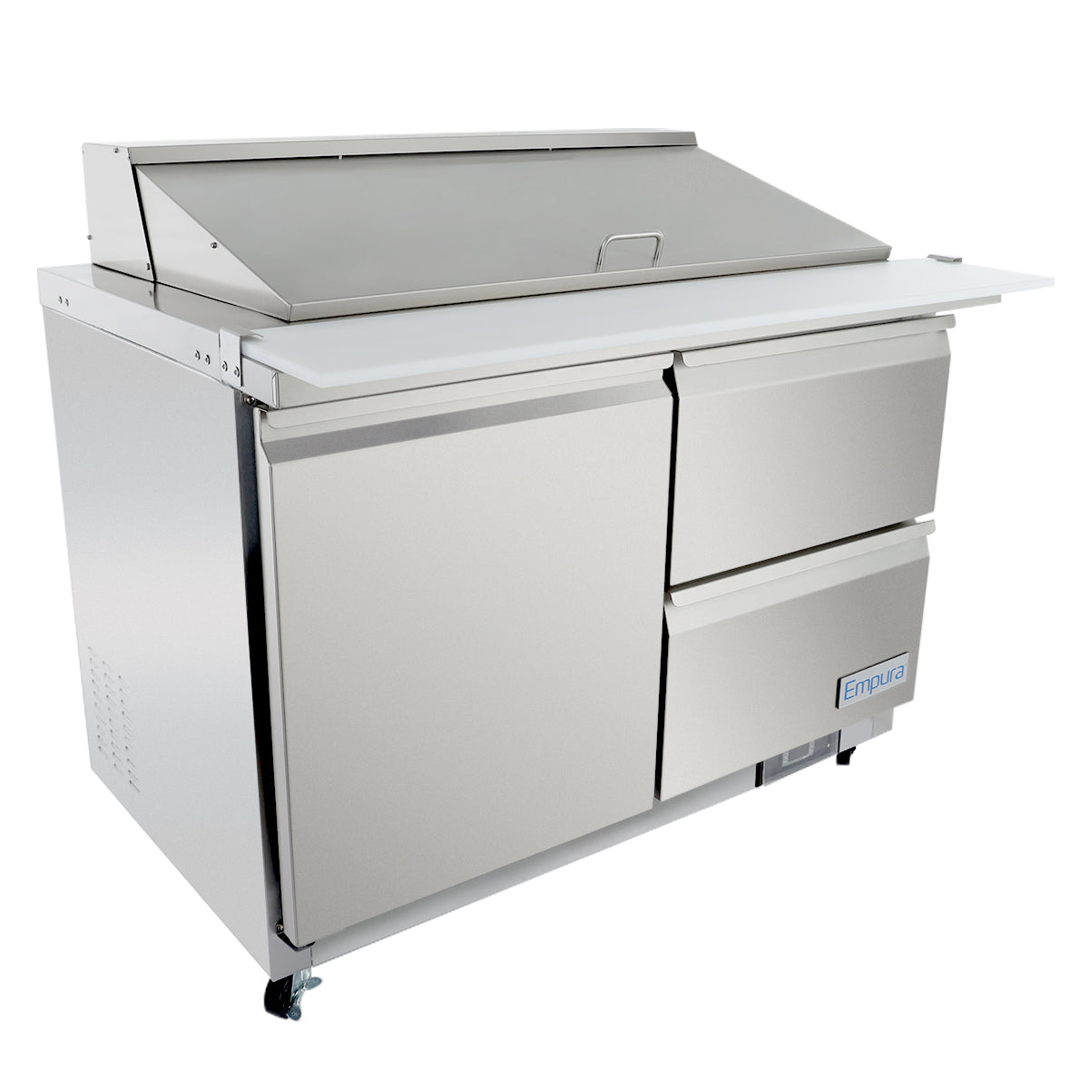 48" 2 Drawer Commercial Mega Top Refrigerated Sandwich and Salad Prep Table