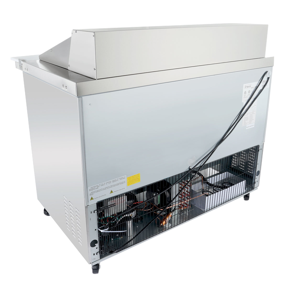 48" 2 Drawer Commercial Mega Top Refrigerated Sandwich and Salad Prep Table