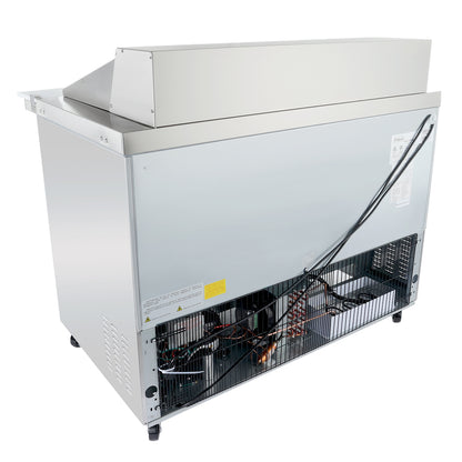 48" 2 Drawer Commercial Mega Top Refrigerated Sandwich and Salad Prep Table