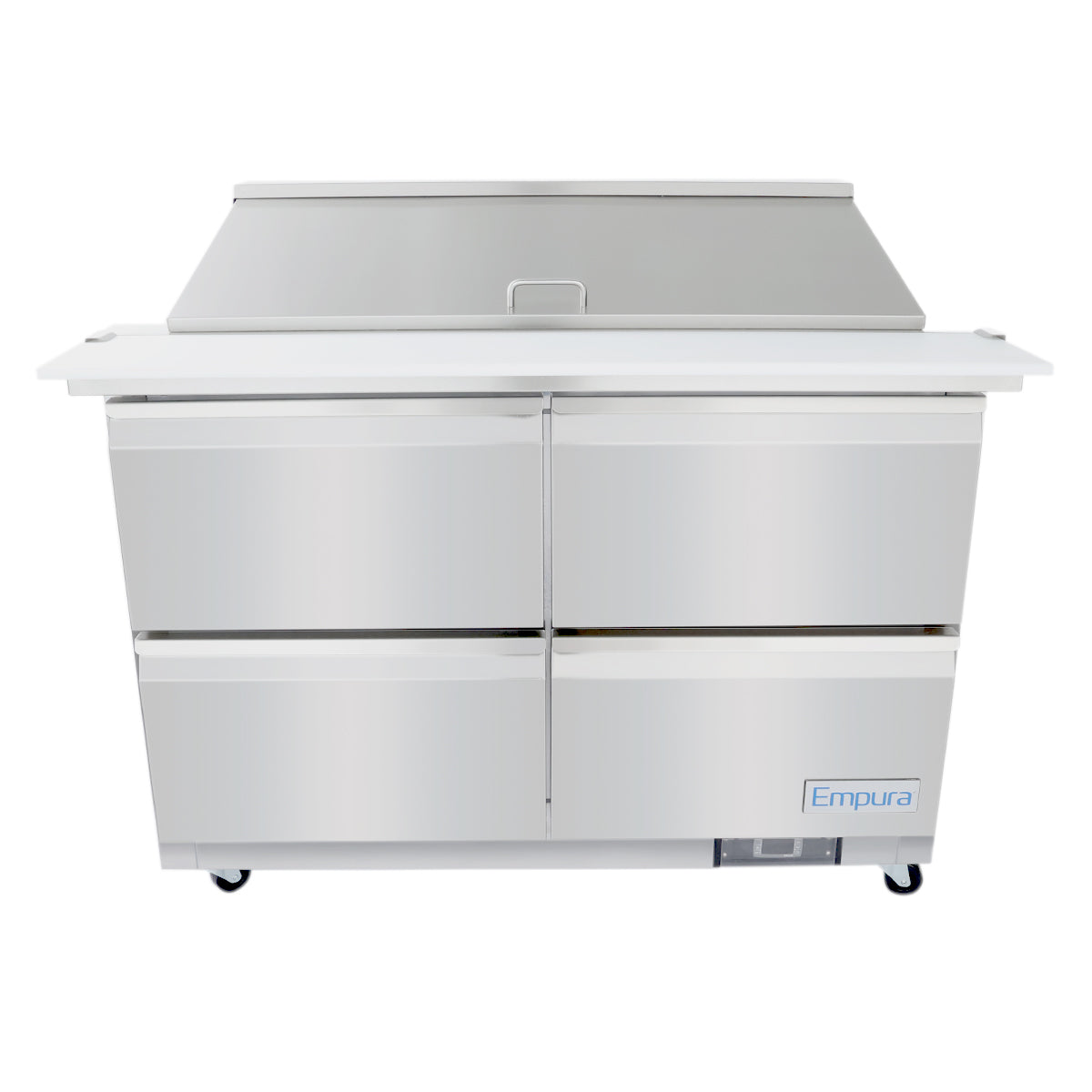 48" 4 Drawer Commercial Mega Top Refrigerated Sandwich and Salad Prep Table