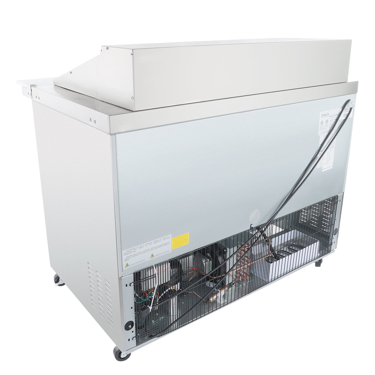 48" 4 Drawer Commercial Mega Top Refrigerated Sandwich and Salad Prep Table