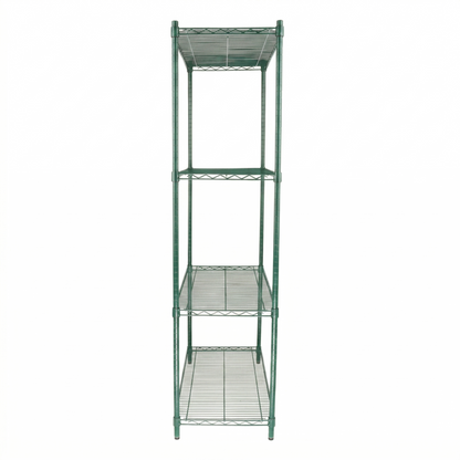 36" x 18" Epoxy 4-Shelf Commercial Wire Shelving Kit Kit with 74" Posts, NSF
