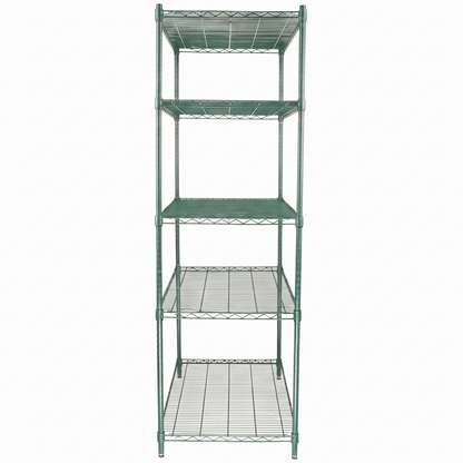36" x 24" Epoxy 5-Shelf Commercial Wire Shelving Kit Kit with 86" Posts, NSF