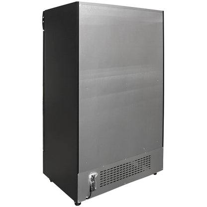 44" Black Swing Commercial Glass Door Merchandiser Refrigerator - 35 cu ft Refrigerator, Merchandiser Empura