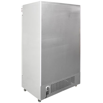44" White Swing Commercial Glass Door Merchandiser Refrigerator - 35 cu ft Refrigerator, Merchandiser Empura