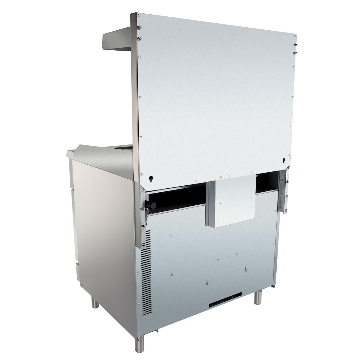 36" Commercial Gas Range with Flat Griddle Top and Oven