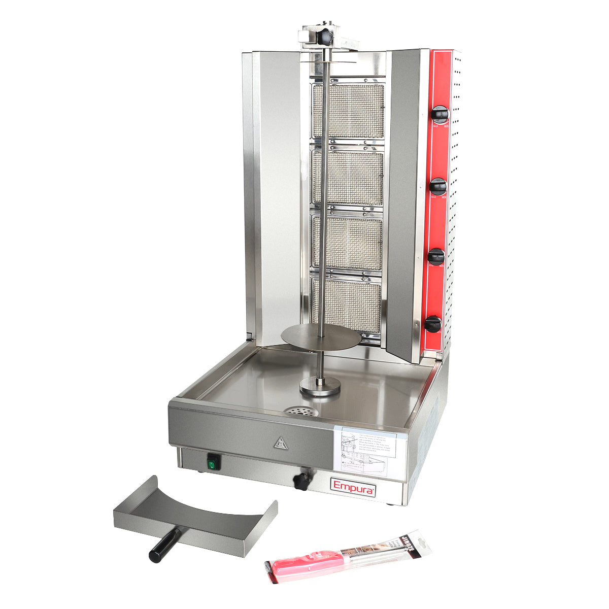 100 lb. Capacity Gas Commercial Vertical Broiler