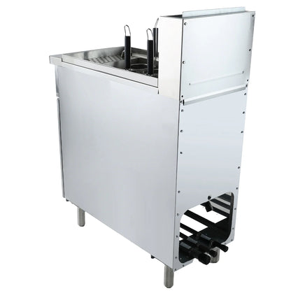 11 Gallon Liquid Propane Gas Commercial Pasta Cooker - 70,000 BTU Pasta Cooker, Gas Empura
