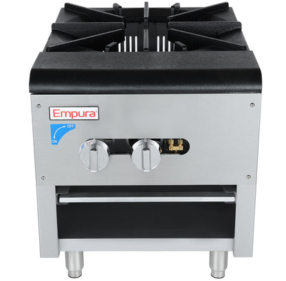 1 Burner Commercial Gas Stock Pot Range - 110,000 BTU Range, Stock Pot, Gas Empura
