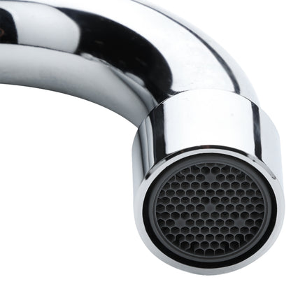 Wall Mount Commercial Faucet with 8" x 5" Swing Spout and 8" Centers, NSF Faucet, Wall / Splash Mount Empura