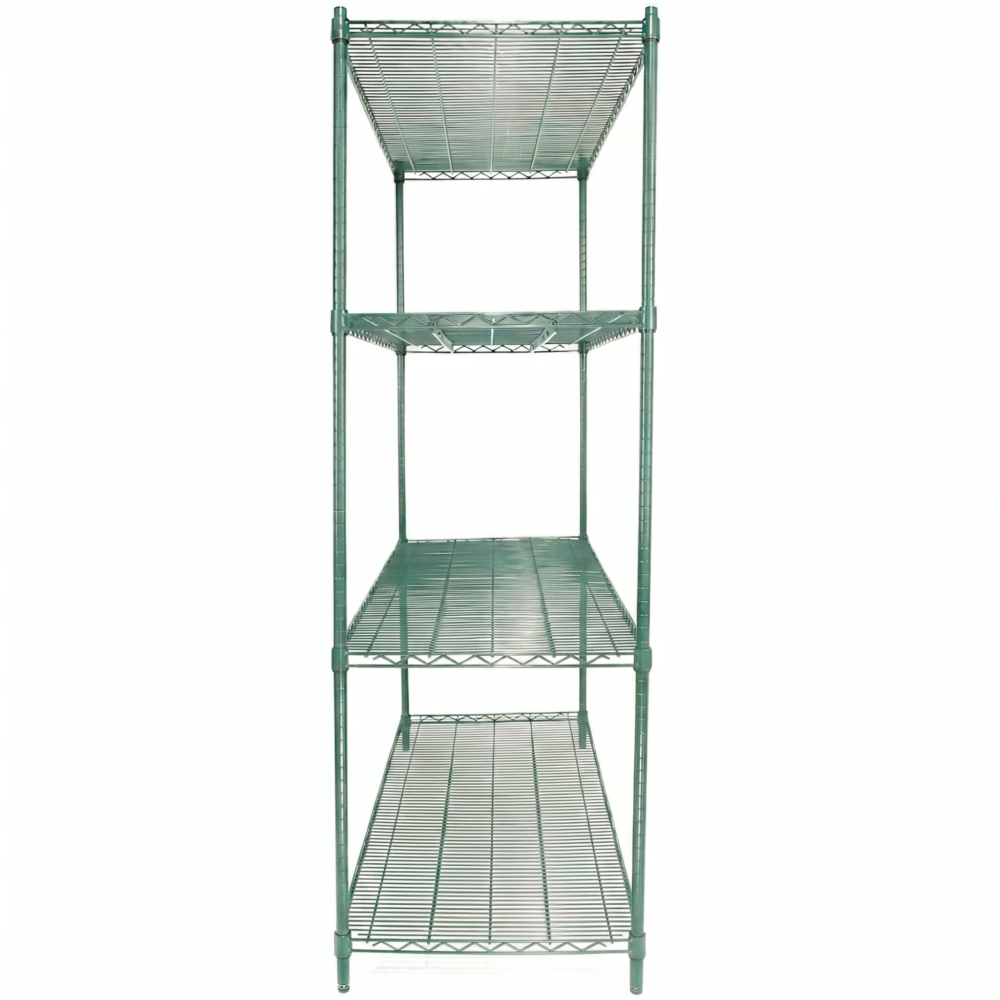 60" x 18" Epoxy 5-Shelf Commercial Wire Shelving Kit Kit with 86" Posts, NSF