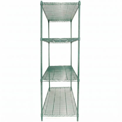 60" x 18" Epoxy 5-Shelf Commercial Wire Shelving Kit Kit with 86" Posts, NSF