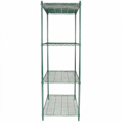36" x 24" Epoxy 4-Shelf Commercial Wire Shelving Kit Kit with 74" Posts, NSF