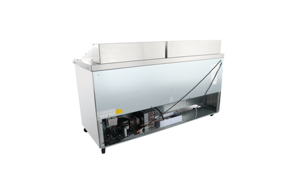 72" 4 Drawer Commercial Mega Top Refrigerated Sandwich and Salad Prep Table