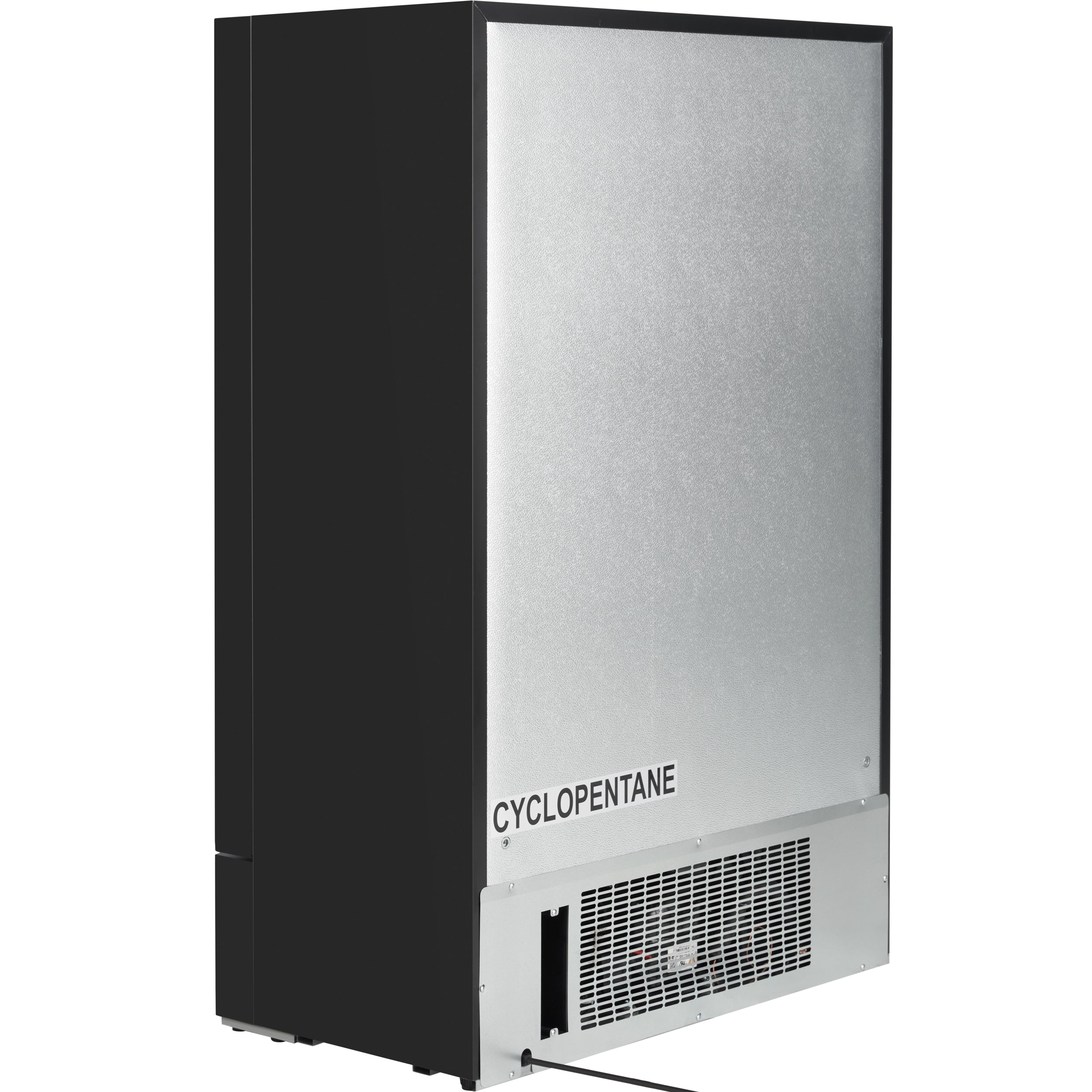 36" Black Swing Commercial Glass 2 Door Merchandiser Refrigerator with ClearKeeper™ Glass - 10 cu ft ENERGY STAR®