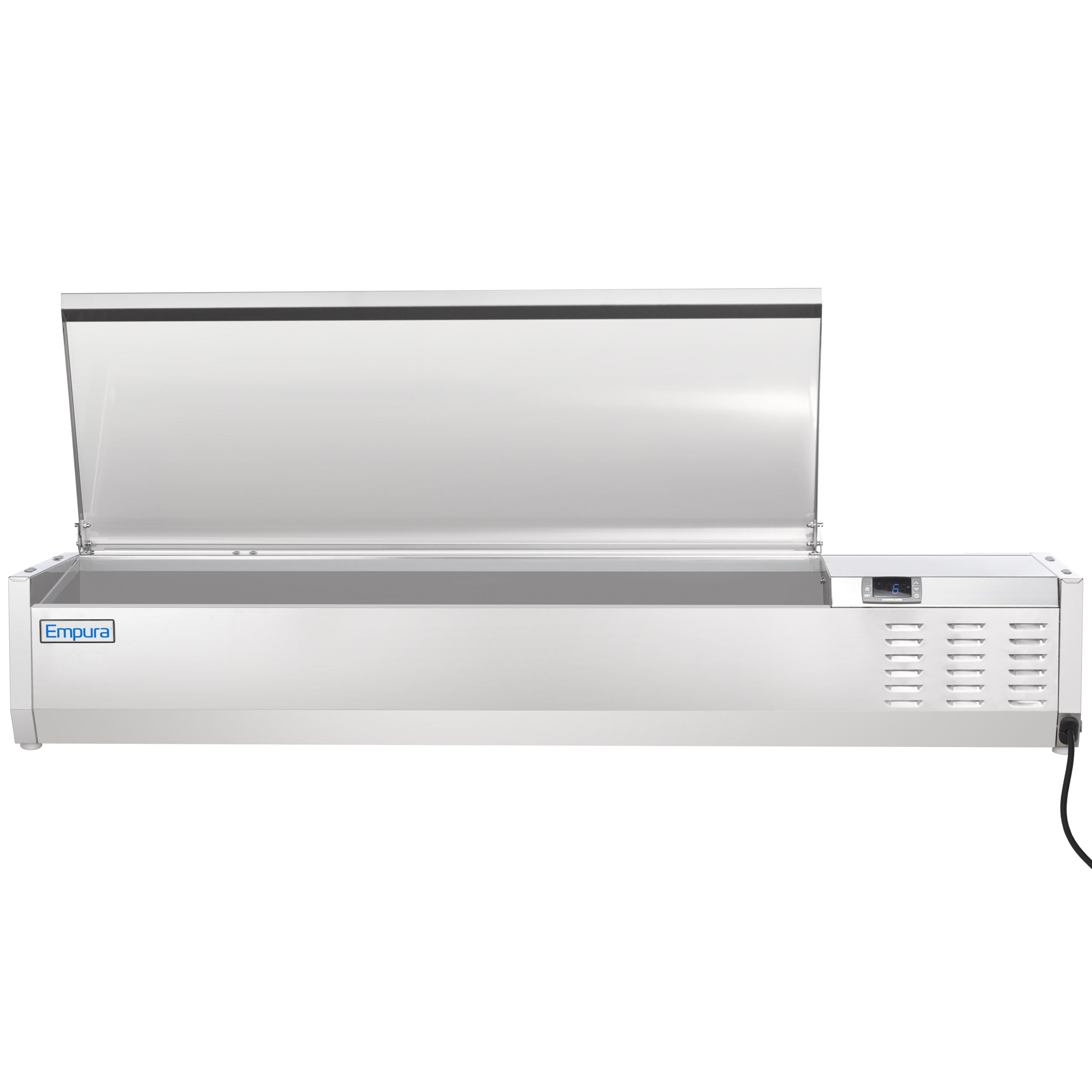 55" Countertop Refrigerated Commercial Prep Rail