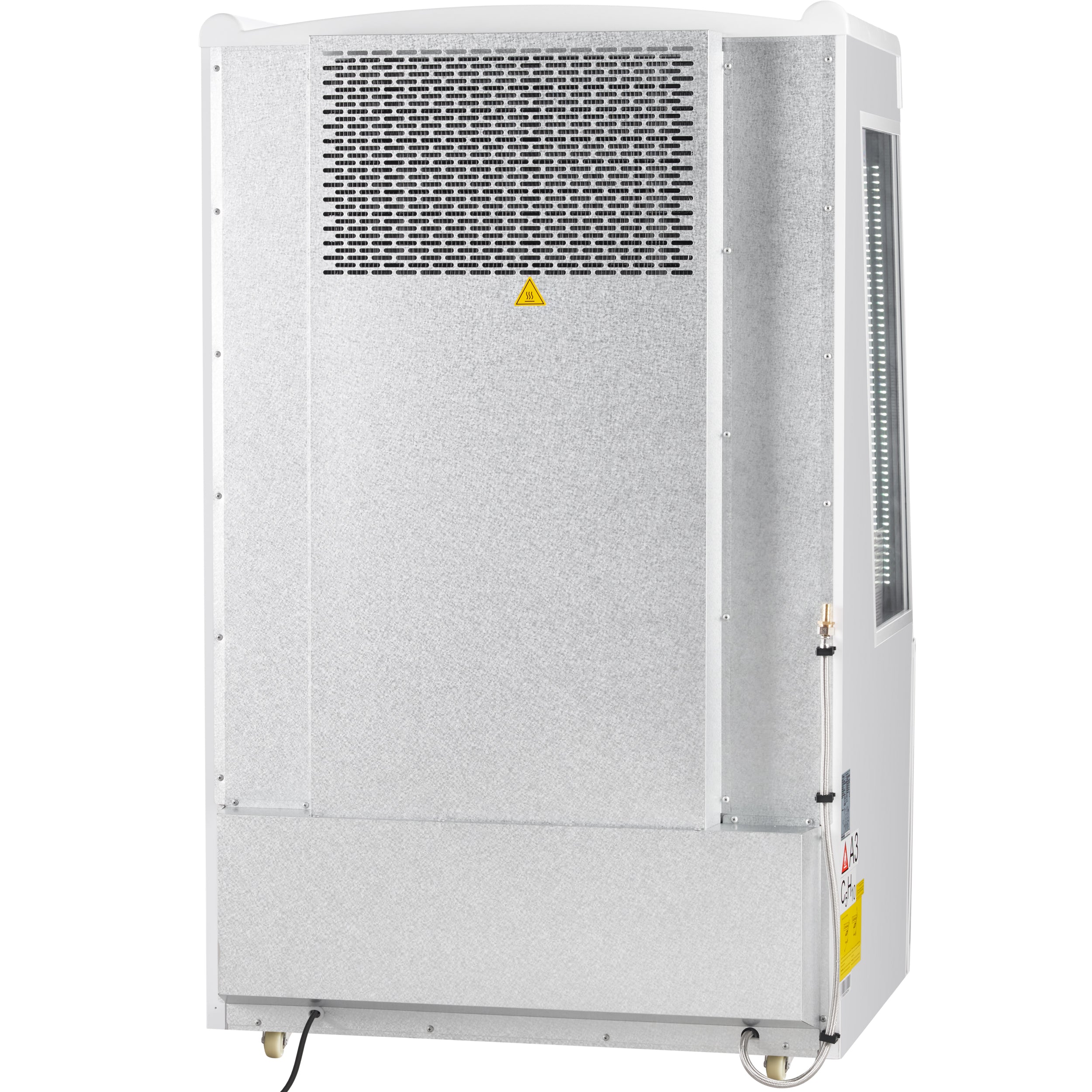 36" White Commercial Open Refrigerated Display - 11.3 cu ft