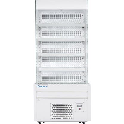 29" White Commercial Open Refrigerated Display - 17.6 cu ft