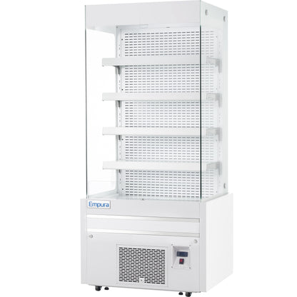 29" White Commercial Open Refrigerated Display - 17.6 cu ft
