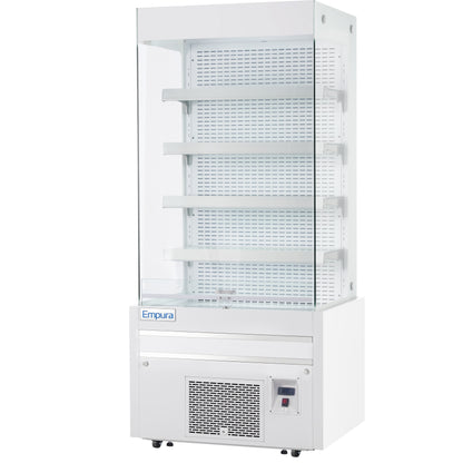 29" White Commercial Open Refrigerated Display - 17.6 cu ft