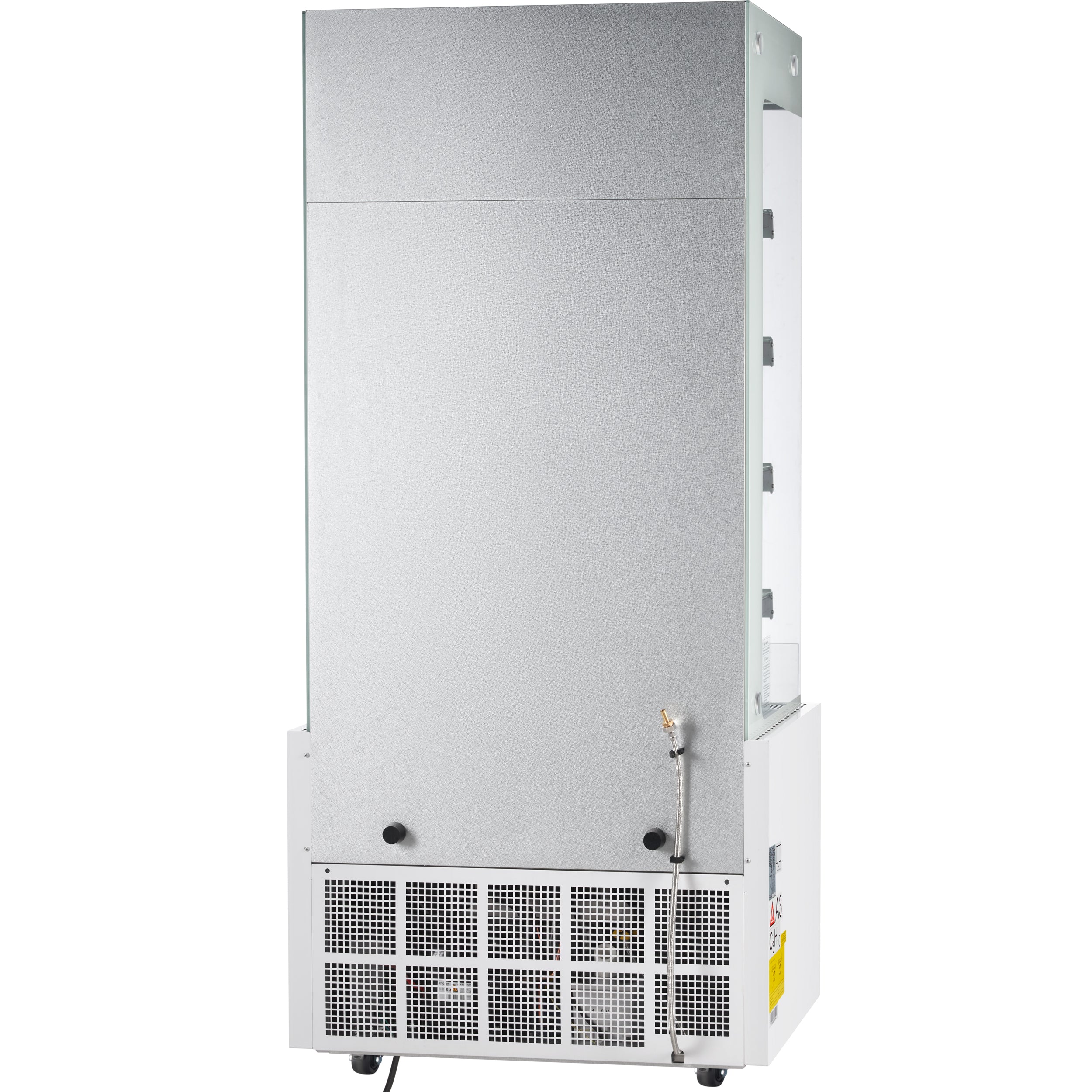29" White Commercial Open Refrigerated Display - 17.6 cu ft