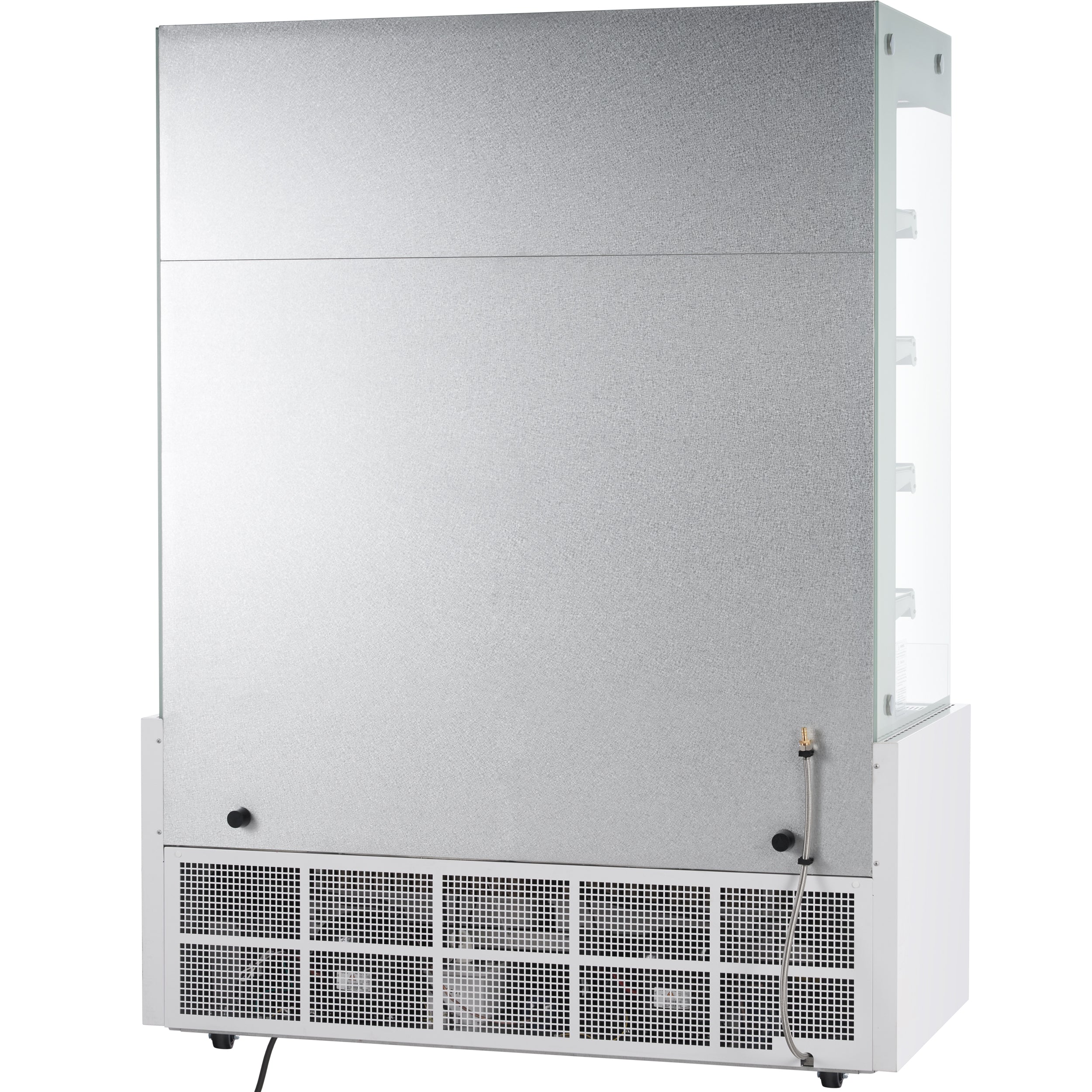 60" White Commercial Open Refrigerated Display - 33.9 cu ft