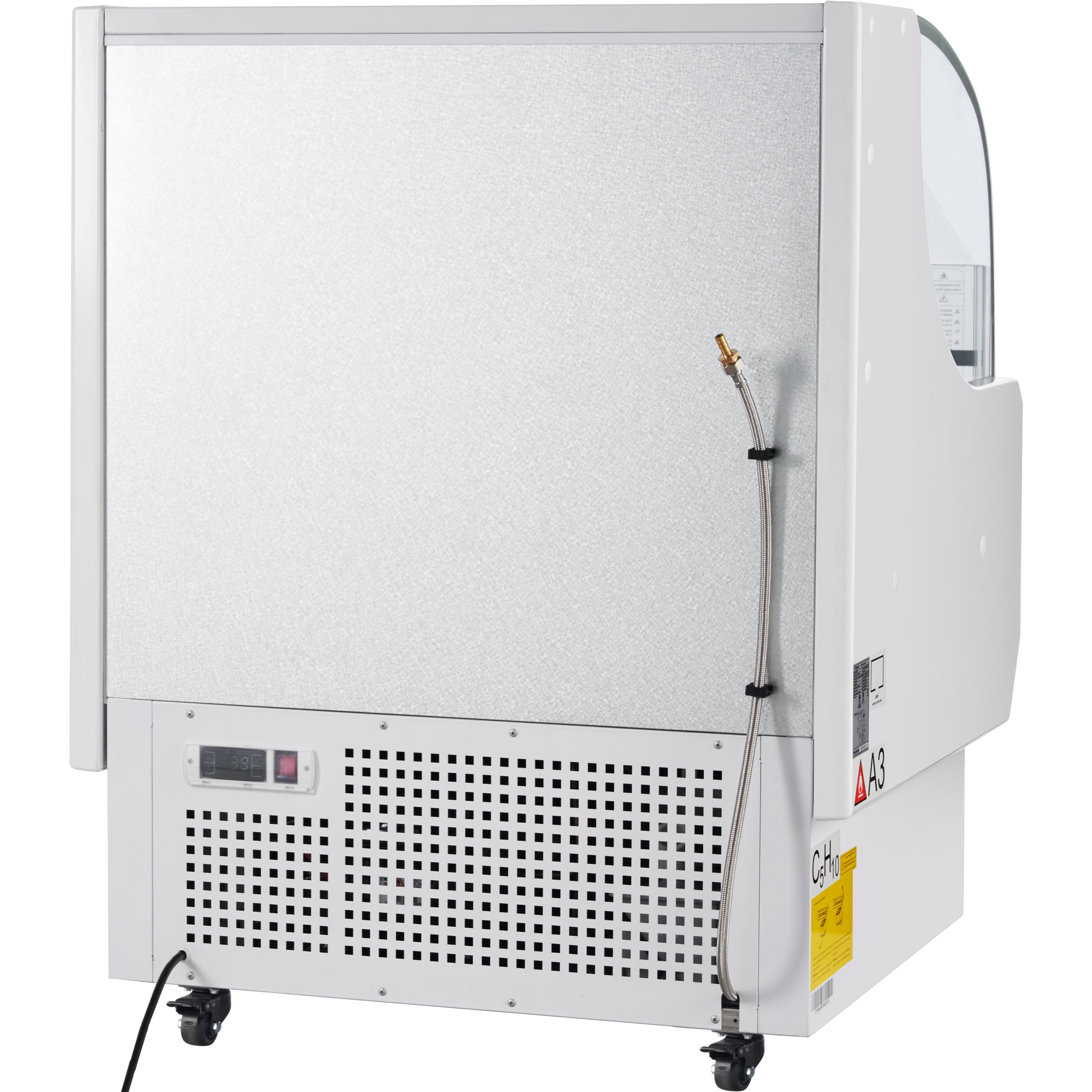 36" White Commercial Open Refrigerated Display - 7.5 cu ft