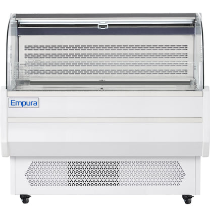 47" White Commercial Open Refrigerated Display - 10.3 cu ft