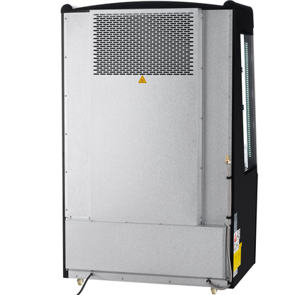 36" Black Commercial Open Refrigerated Display - 11.3 cu ft