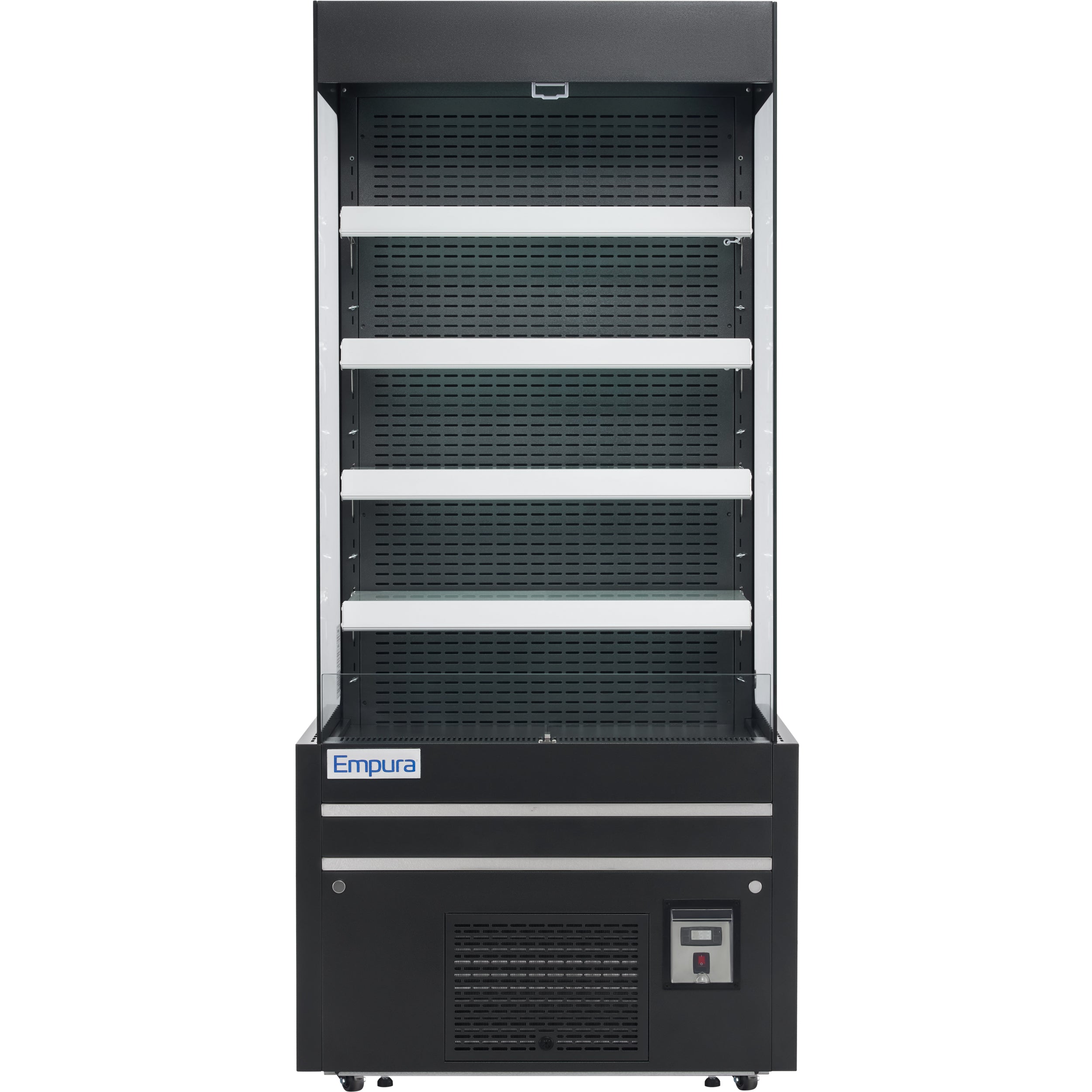 29" Black Commercial Open Refrigerated Display - 17.6 cu ft