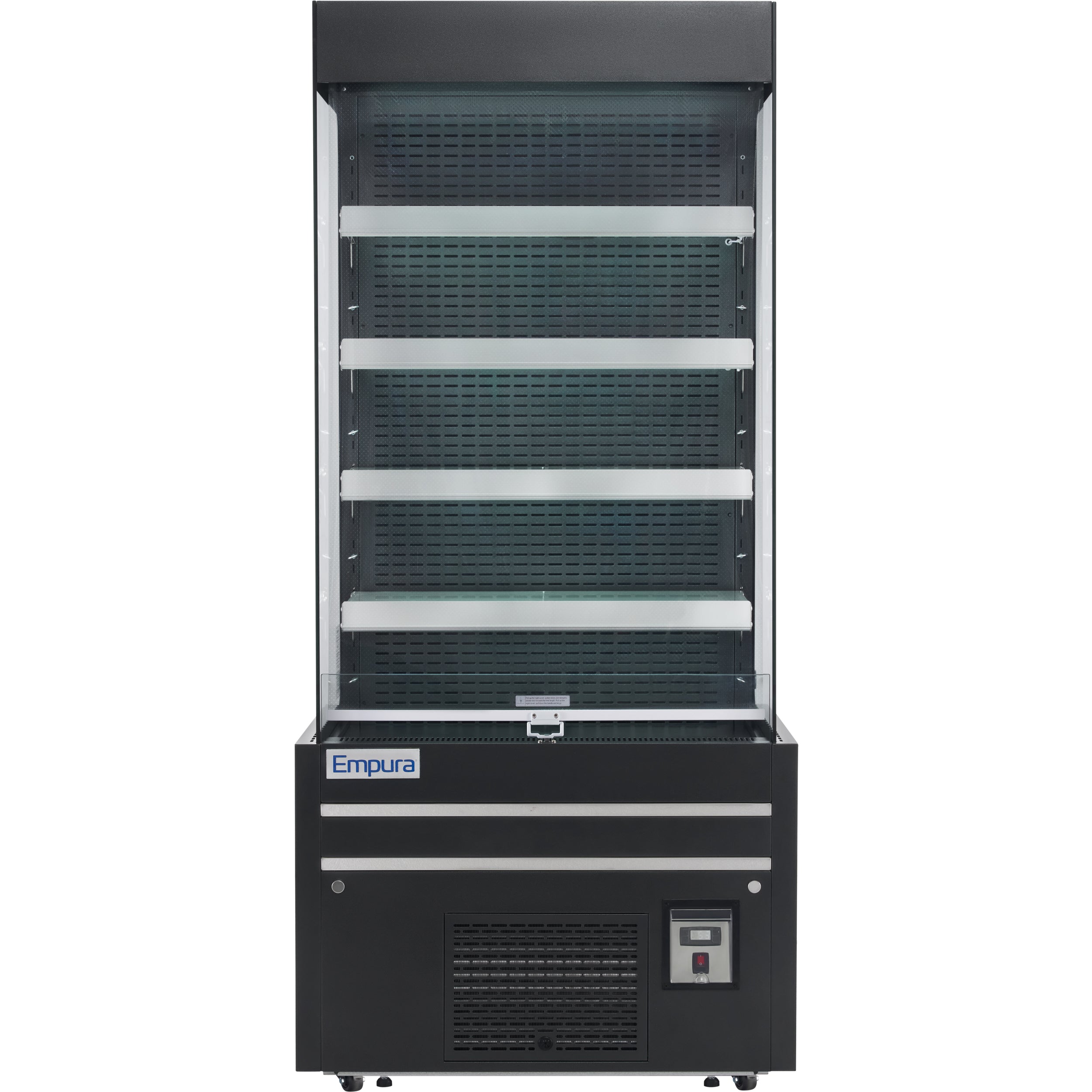 29" Black Commercial Open Refrigerated Display - 17.6 cu ft