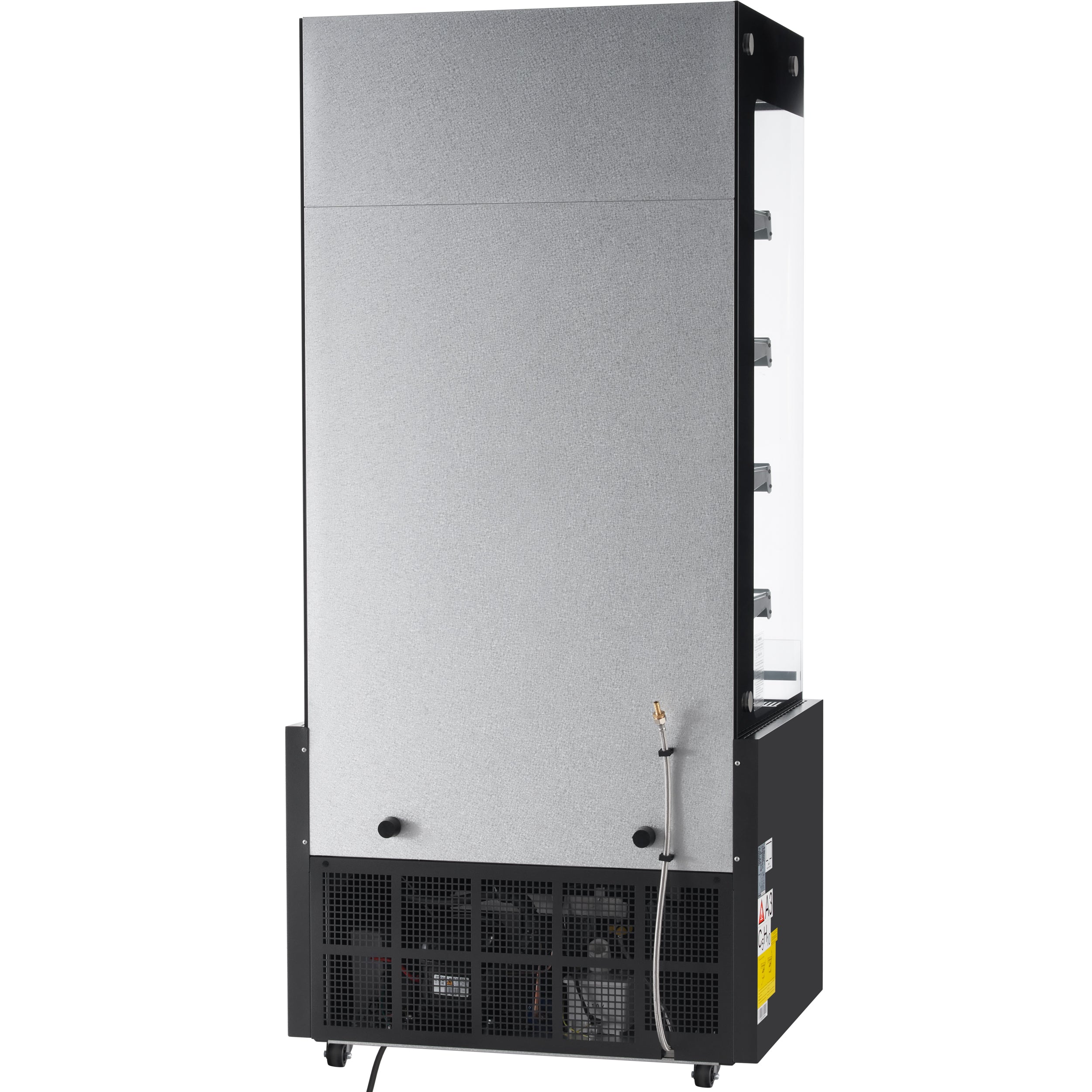 29" Black Commercial Open Refrigerated Display - 17.6 cu ft